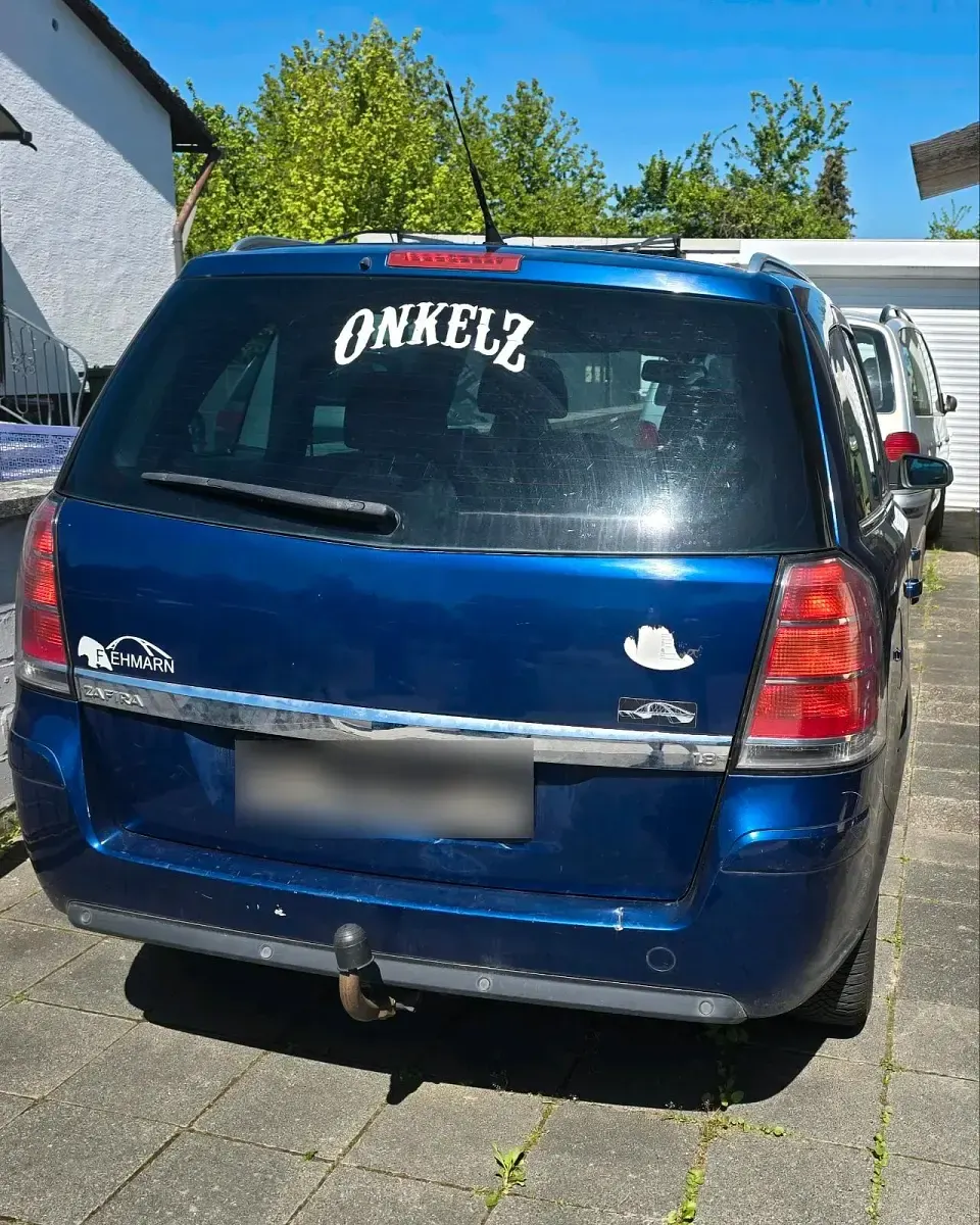 Gebraucht Opel Zafira 140 PS (102 kW) 2007 Blau Van / Kleinbus