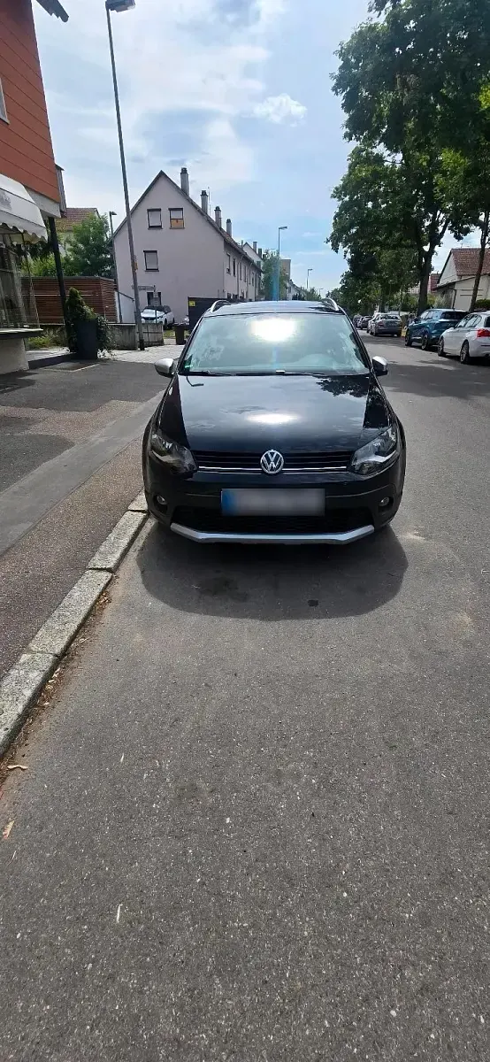 Gebraucht VW Polo Cross 85 PS (62 kW) 2010 Schwarz Kleinwagen