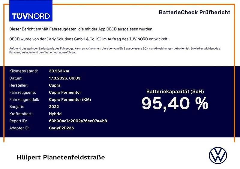 Gebraucht Cupra Formentor 204 PS (150 kW) 2022 Grau SUV