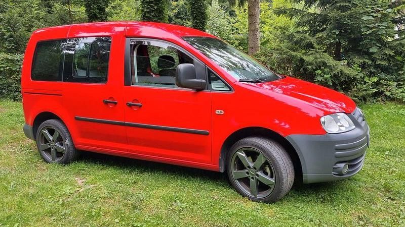 Rot Gebraucht 2008 VW Caddy Life Van / Kleinbus | 4.500 € (Guter Preis) - Bild 1/4