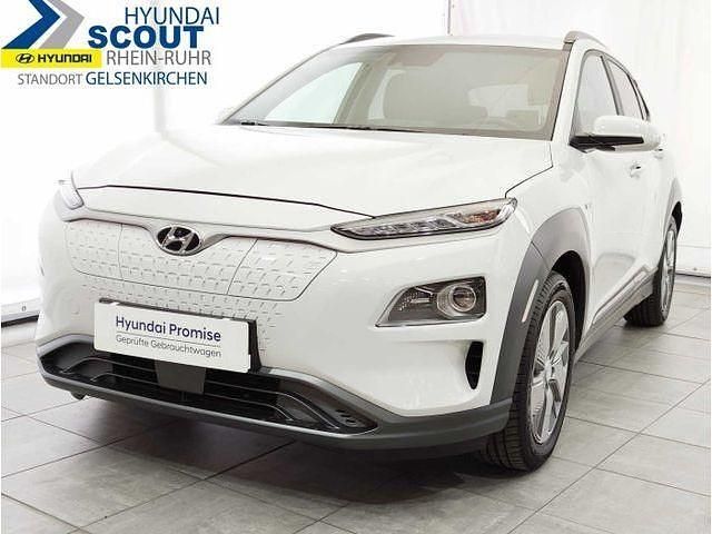 Chalk white Gebraucht 2021 Hyundai Kona Style SUV | 17.970 € (Fairer Preis) - Bild 1/4