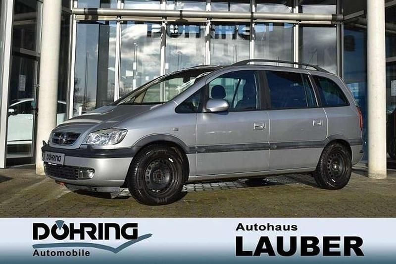 Silber Gebraucht 2003 Opel Zafira Van / Kleinbus | 2.800 € (Fairer Preis) - Bild 1/4