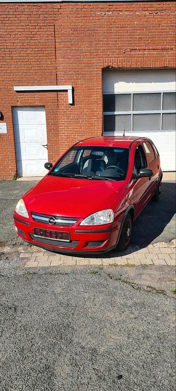 Rot Gebraucht 2005 Opel Corsa Kleinwagen | 680 € (Superpreis) - Bild 1/4