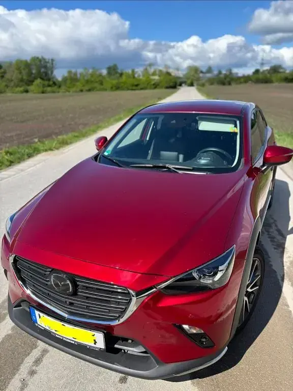 Gebraucht Mazda CX-3 Selection 121 PS (88 kW) 2021 Rot SUV