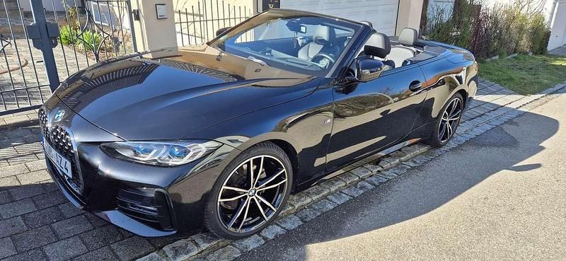Schwarz Gebraucht 2023 BMW 420 M Sport Cabrio | 45.900 € (Fairer Preis) - Bild 1/4