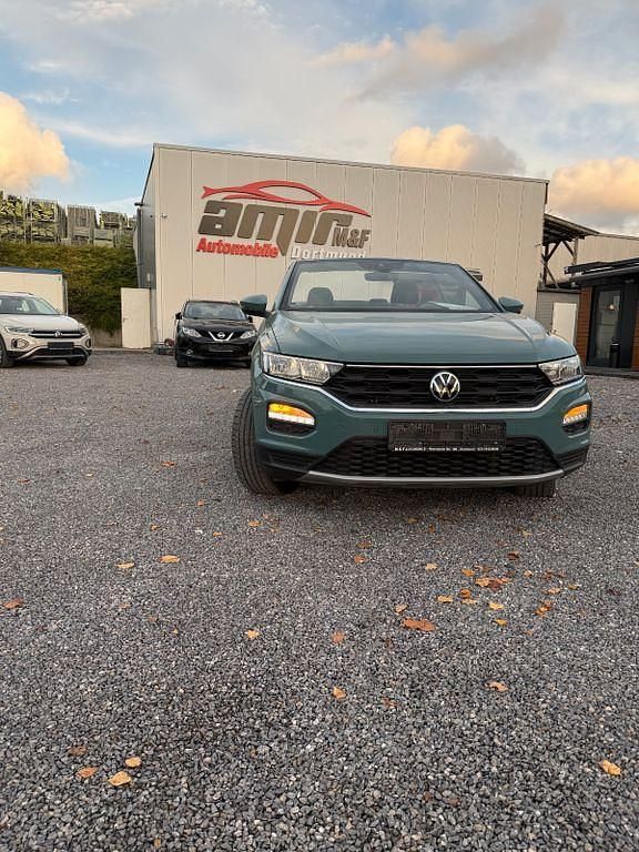 Gebraucht VW T-Roc Cabriolet Style 150 PS (110 kW) 2021 Grün Cabrio