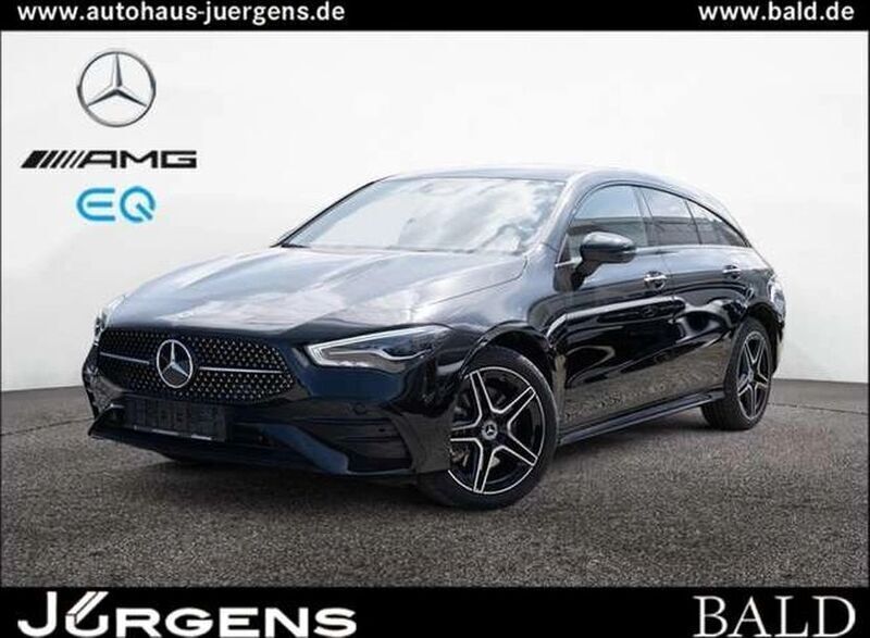 Schwarz Gebraucht 2024 Mercedes CLA250e Shooting Brake AMG Kombi | 45.992 € - Bild 1/4