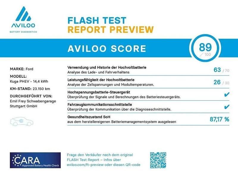 Gebraucht Ford Kuga Titanium 224 PS (164 kW) 2022 Frozen white SUV