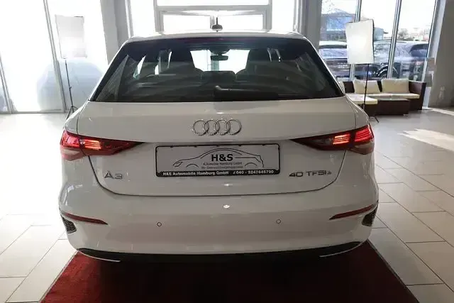Usata Audi A3 Sportback e-tron Advanced 150 CV (110 kW) 2023 Bianco Utilitaria