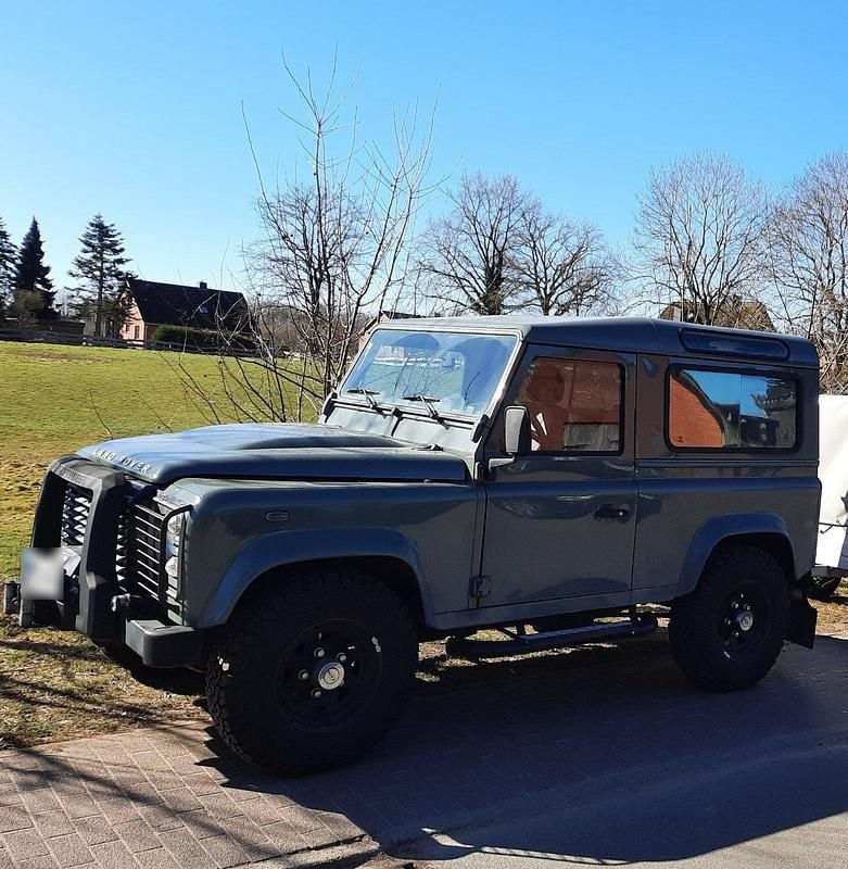 Gebraucht Land Rover Defender 122 PS (89 kW) 2007 Grün SUV