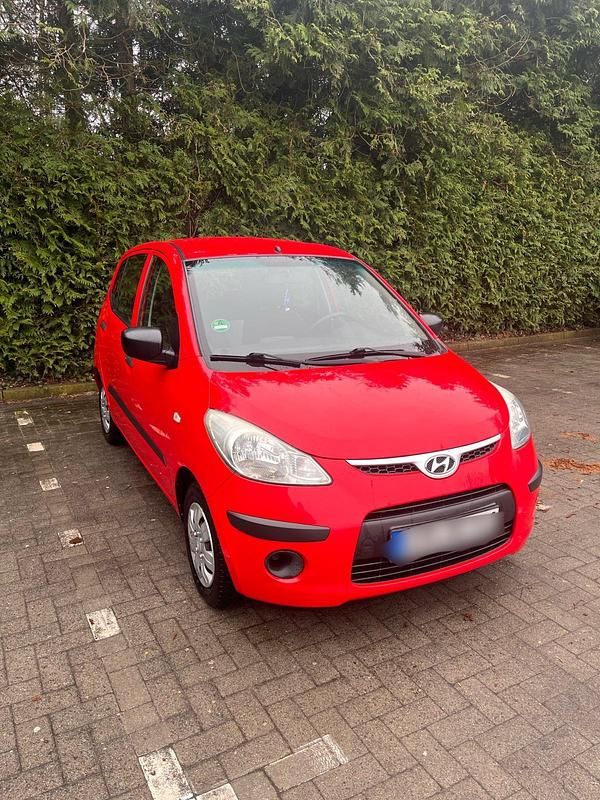 Gebraucht Hyundai i10 66 PS (48 kW) 2008 Rot Kleinwagen