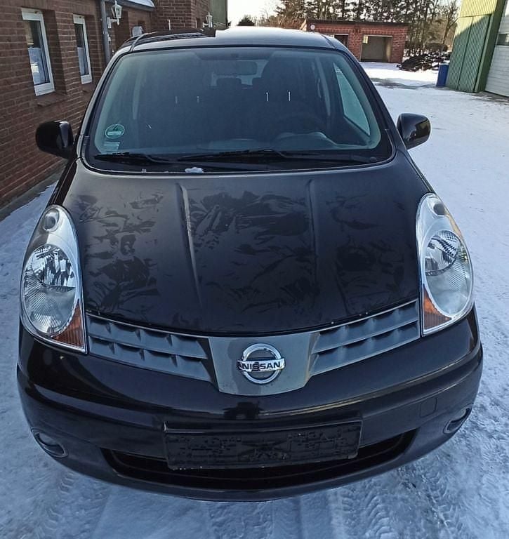 Gebraucht Nissan Note Acenta 88 PS (64 kW) 2009 Schwarz Kleinwagen