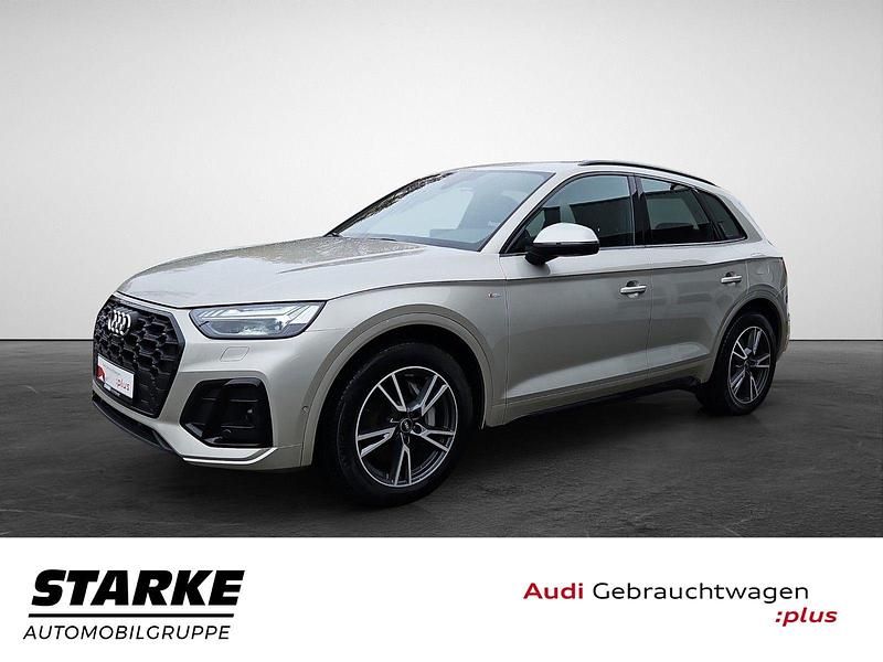 Weiß Gebraucht 2021 Audi Q5 S-Line SUV | 40.930 € (Teuer) - Bild 1/3