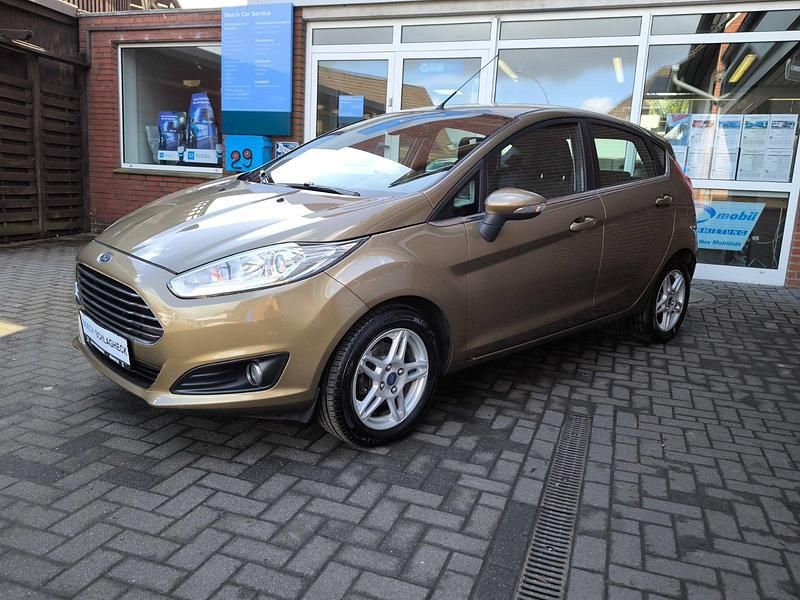 Gebraucht Ford Fiesta 101 PS (74 kW) 2013 Braun Kleinwagen