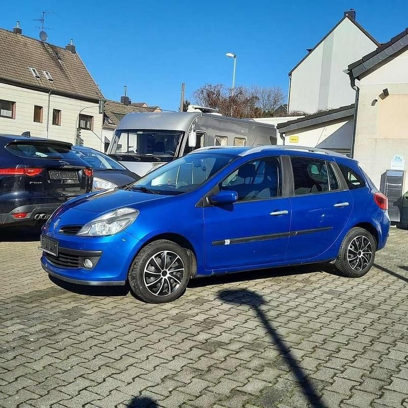 Gebraucht Renault Clio GrandTour Authentique 75 PS (55 kW) 2009 Blau Kombi