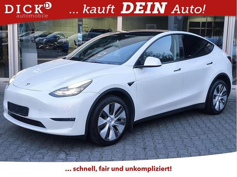 Weiß Gebraucht 2021 Tesla Model Y SUV | 28.950 € (Fairer Preis) - Bild 1/4