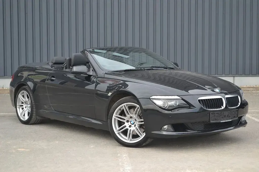 Gebraucht BMW 630 Cabriolet M Sport 272 PS (200 kW) 2010 Schwarz Cabrio