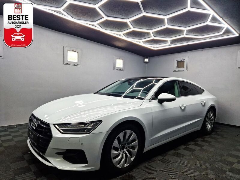 Weiß Gebraucht 2018 Audi A7 Sportback Sport Kleinwagen | 44.880 € (Fairer Preis) - Bild 1/4