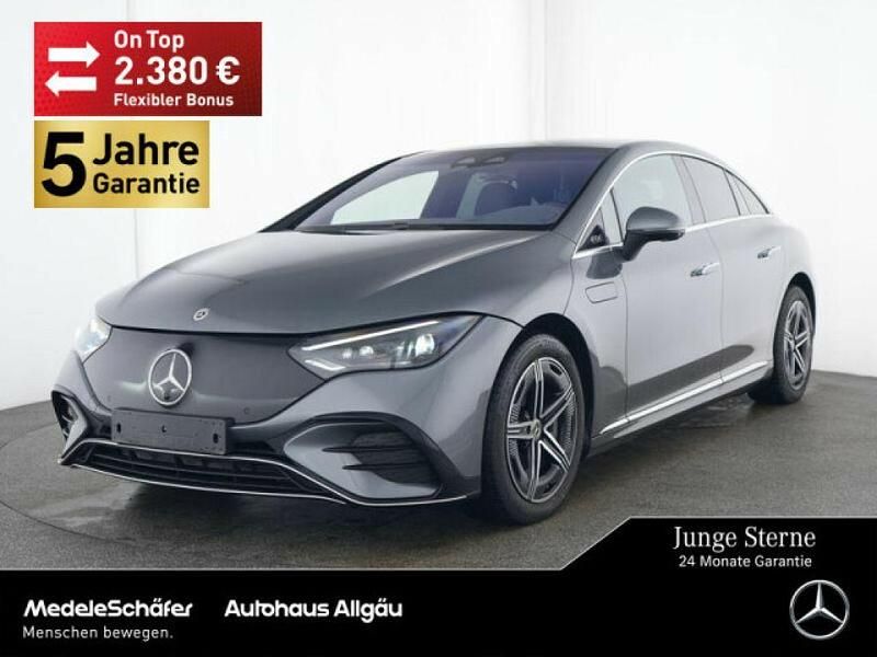 Lack selenitgrau (metallic) Gebraucht 2024 Mercedes EQE500 AMG Limousine | 56.469 € (Fairer Preis) - Bild 1/4