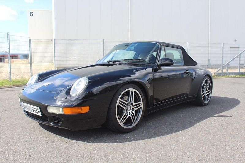 Schwarz Gebraucht 1995 Porsche 993 Cabrio | 67.500 € - Bild 1/4