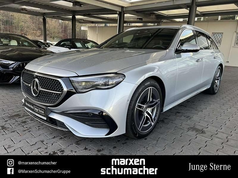 Lack hightechsilber Gebraucht 2024 Mercedes E300 AMG Kombi | 56.740 € (Guter Preis) - Bild 1/4