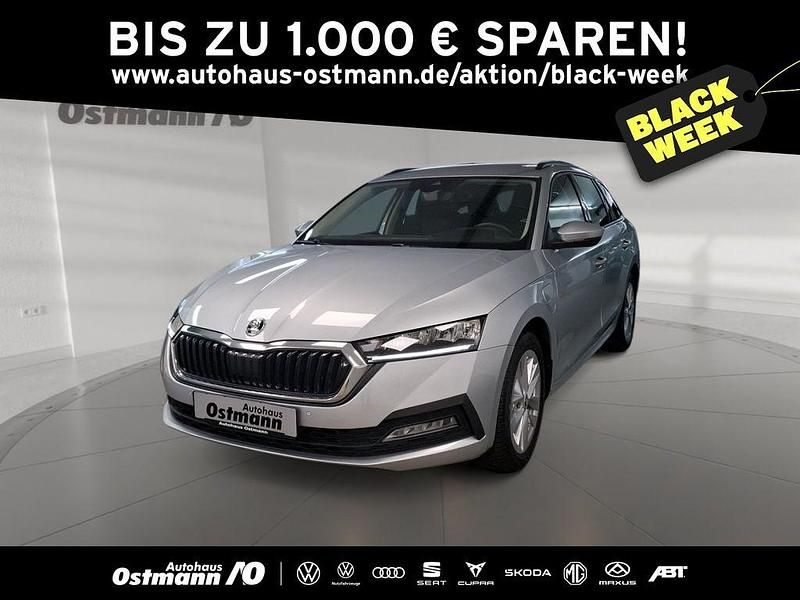 Brilliantsilber metallic Gebraucht 2023 Skoda Octavia Ambition Kombi | 25.650 € (Guter Preis) - Bild 1/4