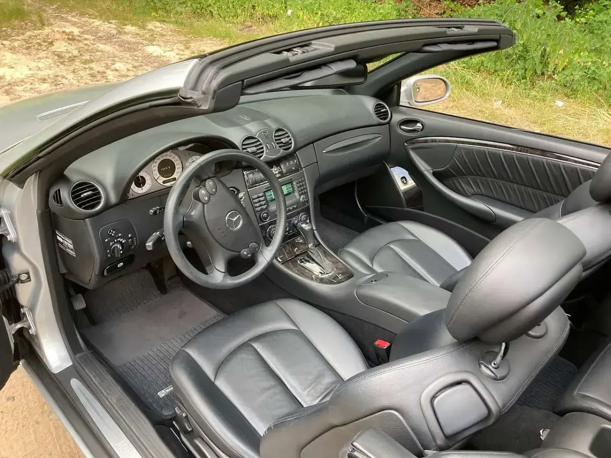 Gebraucht Mercedes CLK200 Avantgarde 184 PS (135 kW) 2007 Silber Cabrio