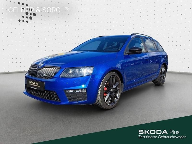 Blau Gebraucht 2017 Skoda Octavia RS Kombi | 17.890 € (Etwas zu teuer) - Bild 1/4