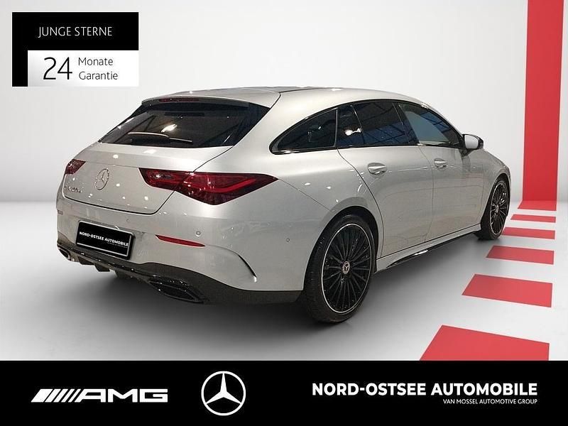 Gebraucht Mercedes CLA200 AMG 150 PS (110 kW) 2025 Metalliclack hightechsilber Kombi