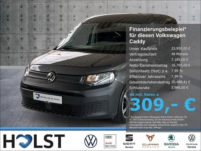 Gebraucht VW Caddy 122 PS (89 kW) 2022 Grau Van / Kleinbus