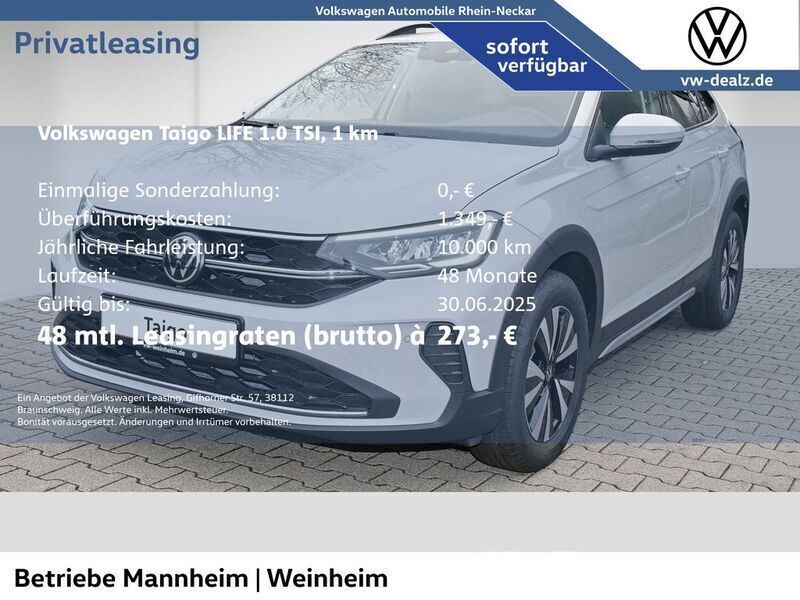 Grau Neu 2025 VW Taigo Life SUV | 28.457 € (Etwas zu teuer) - Bild 1/2