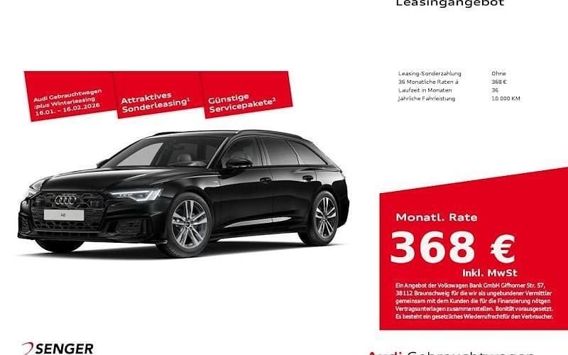 Gebraucht Audi A6 Design 204 PS (150 kW) 2025 Schwarz Kombi