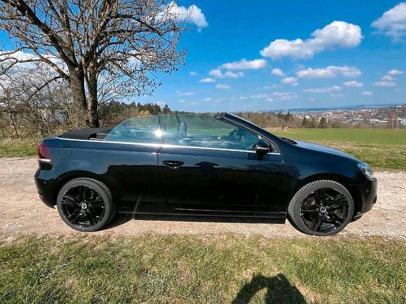 Gebraucht VW Golf Cabriolet 160 PS (117 kW) 2012 Schwarz Cabrio
