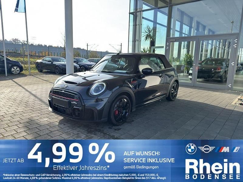 Schwarz Gebraucht 2022 Mini John Cooper Works Cabriolet Cabrio | 35.490 € (Fairer Preis) - Bild 1/4