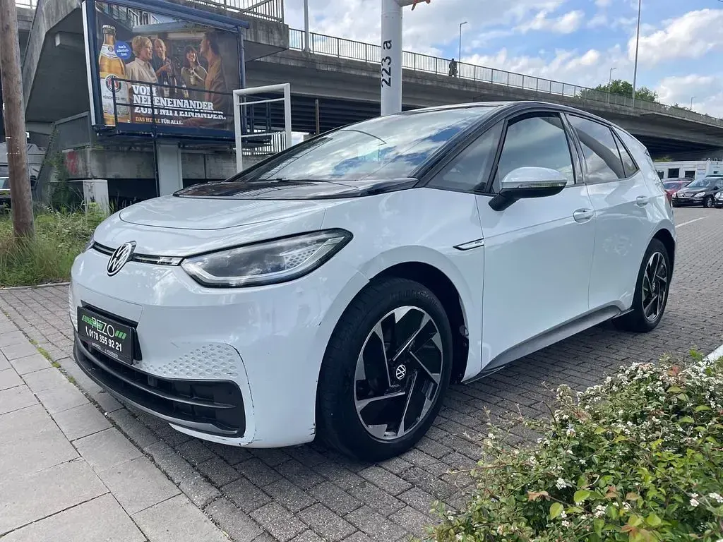Brugt VW ID.3 Pro Performance 150 kW (204 HK) 2021 Hvid Hatchback
