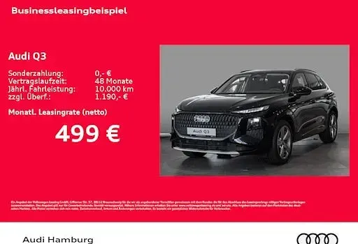 Neu Audi Q3 Advanced Plus 150 PS (110 kW) 2026 Schwarz SUV