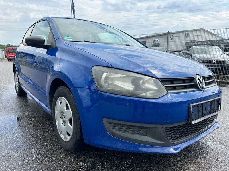 Gebraucht VW Polo Trendline 60 PS (44 kW) 2011 Blau Kleinwagen