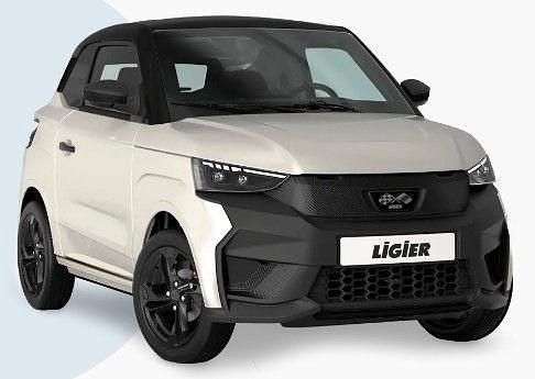 Neu Ligier JS50 2025 Weiß Kleinwagen