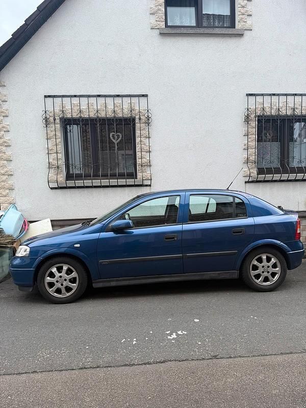 Gebraucht Opel Astra 86 PS (63 kW) 2002 Blau Limousine