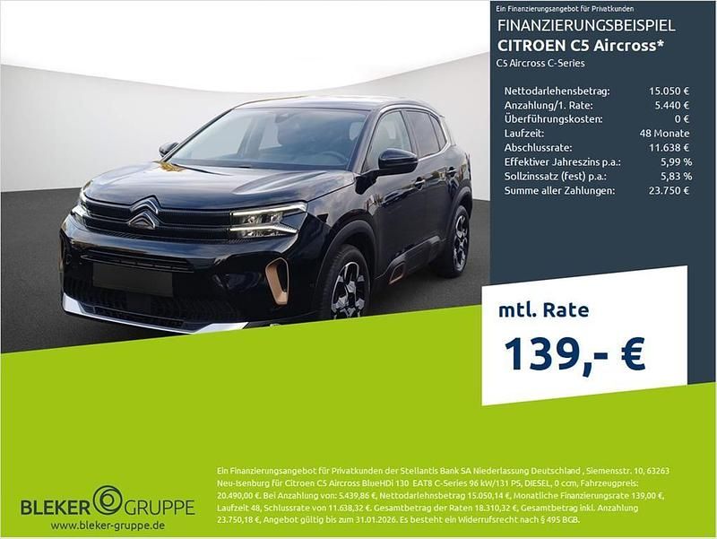 Schwarz Gebraucht 2023 Citroën C5 Aircross SUV | 20.490 € (Fairer Preis) - Bild 1/3