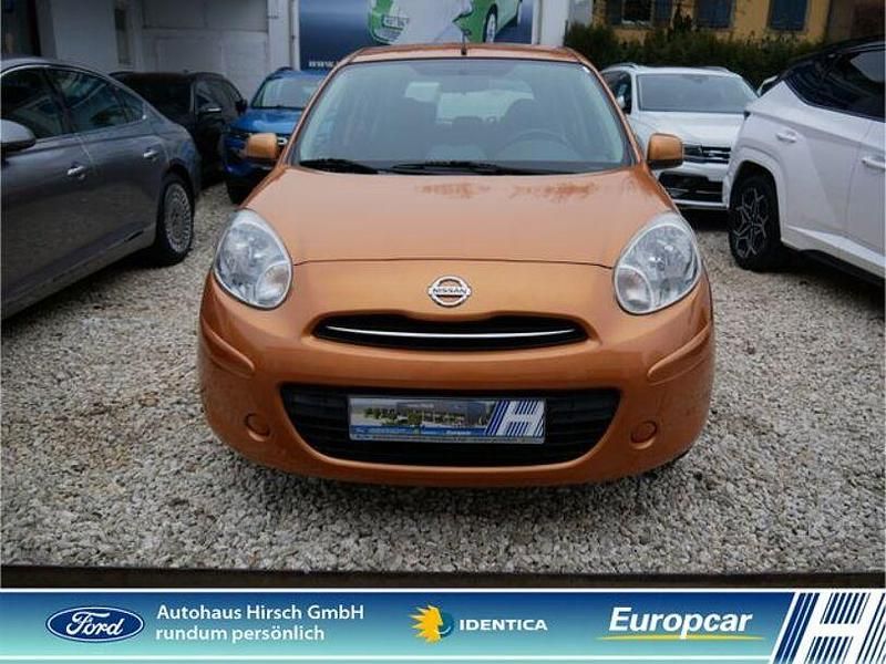Gebraucht Nissan Micra Acenta 80 PS (58 kW) 2012 Orange Limousine