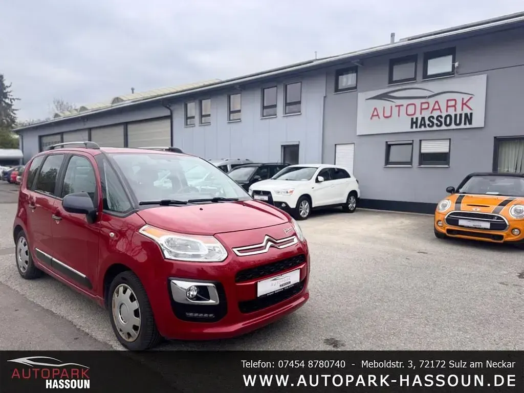 Gebraucht Citroën C3 Picasso PureTech 110 PS (80 kW) 2015 Lackierung rot rubi/lackierun Van / Kleinbus