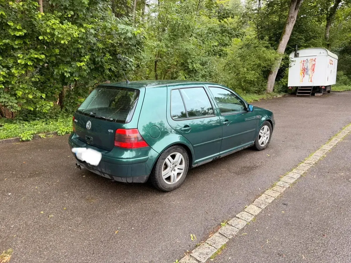 Gebraucht VW Golf IV GTI 150 PS (110 kW) 1998 Grün Kleinwagen