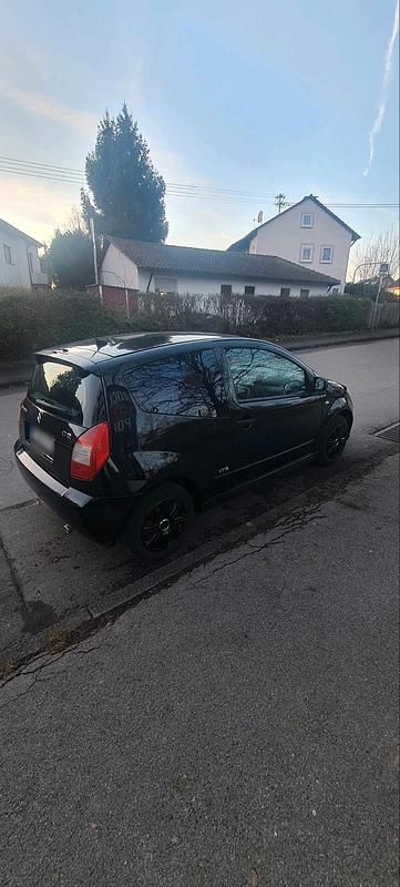 Gebraucht Citroën C2 73 PS (53 kW) 2006 Schwarz Kleinwagen