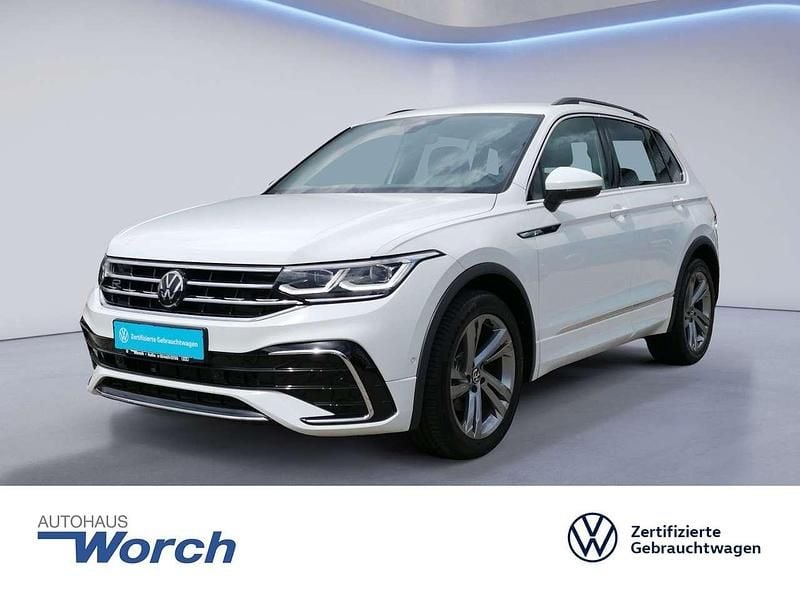Weiß Gebraucht 2023 VW Tiguan R-line SUV | 36.769 € (Fairer Preis) - Bild 1/3