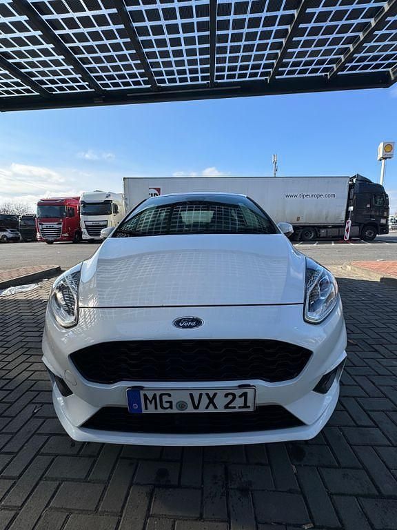 Gebraucht Ford Fiesta ST-Line 86 PS (63 kW) 2018 Weiß Kleinwagen