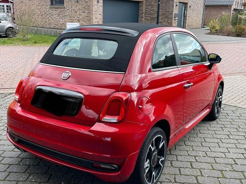 Rot Gebraucht 2016 Fiat 500C Sport Cabrio | 8.250 € (Guter Preis) - Bild 1/3
