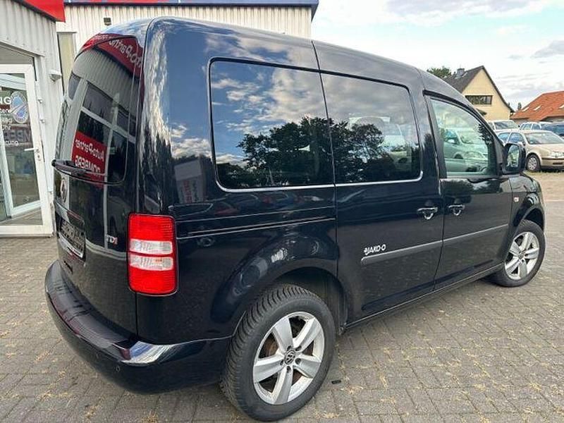 Gebraucht VW Caddy Trendline 102 PS (75 kW) 2013 Schwarz Van / Kleinbus