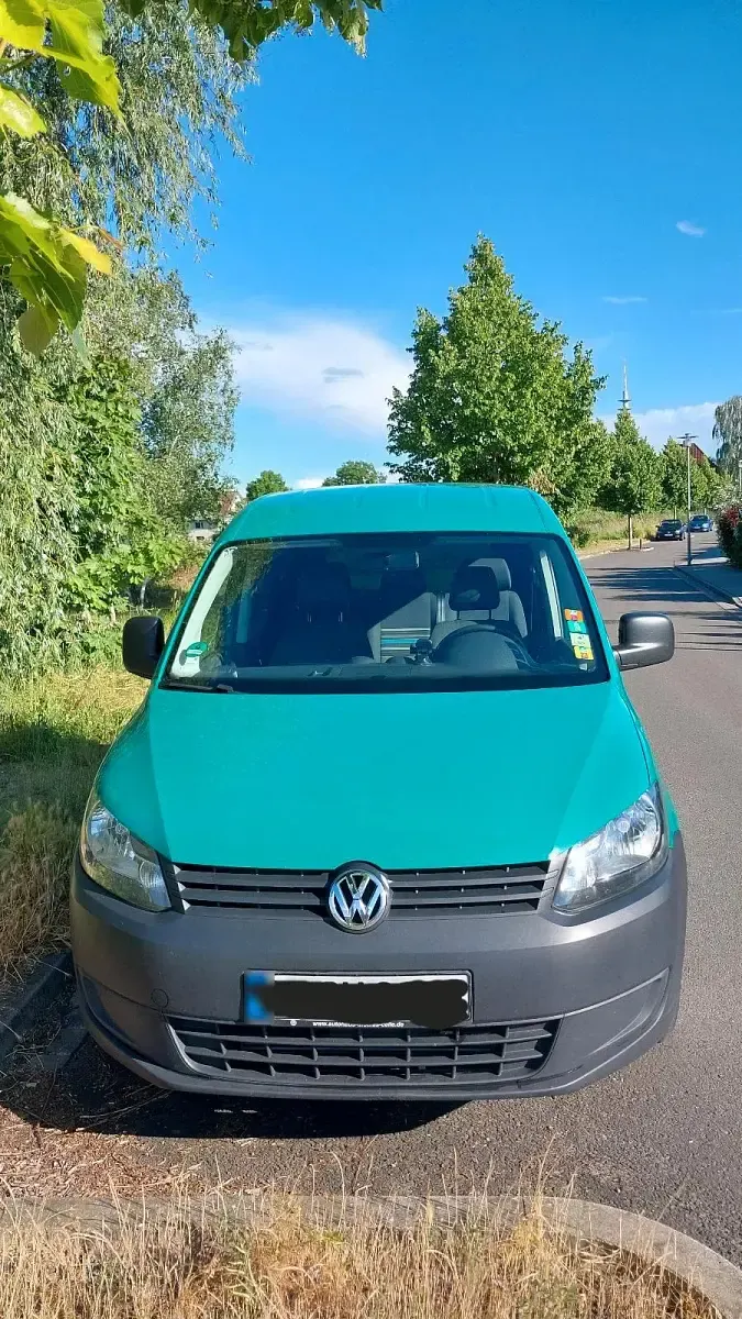 Gebraucht VW Caddy 75 PS (55 kW) 2012 Grün Van / Kleinbus