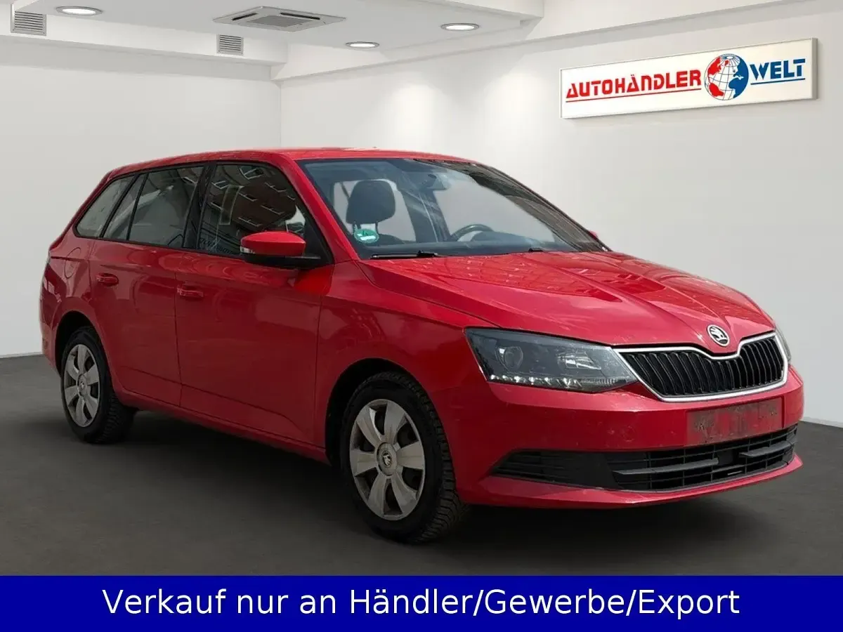 Gebraucht Skoda Fabia 90 PS (66 kW) 2015 Rot Kombi